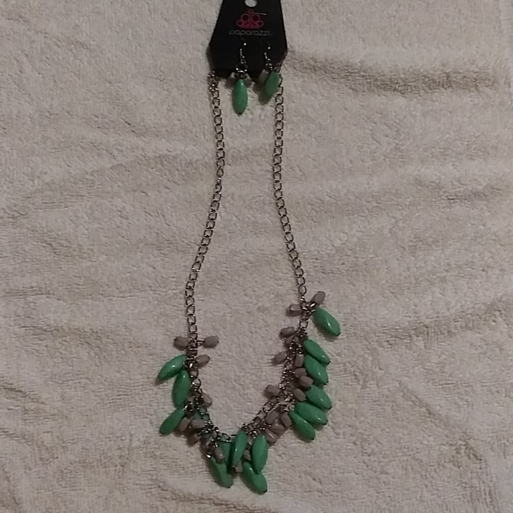 Paparazzi Necklace & Earrings